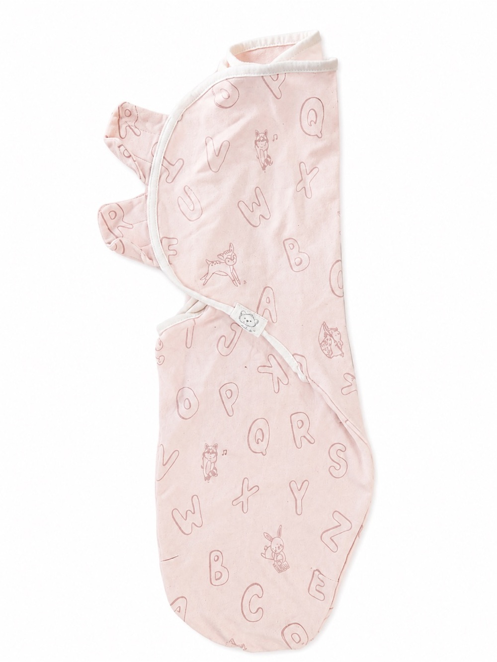 Pink Alphabet Swaddle Sleep Sack for Kids